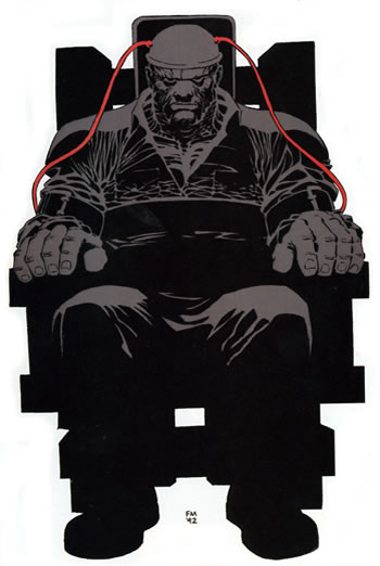 Sin City: Marv in the chair