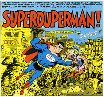 Superduperman from MAD #4