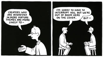 Chester Brown's New York Times strip
